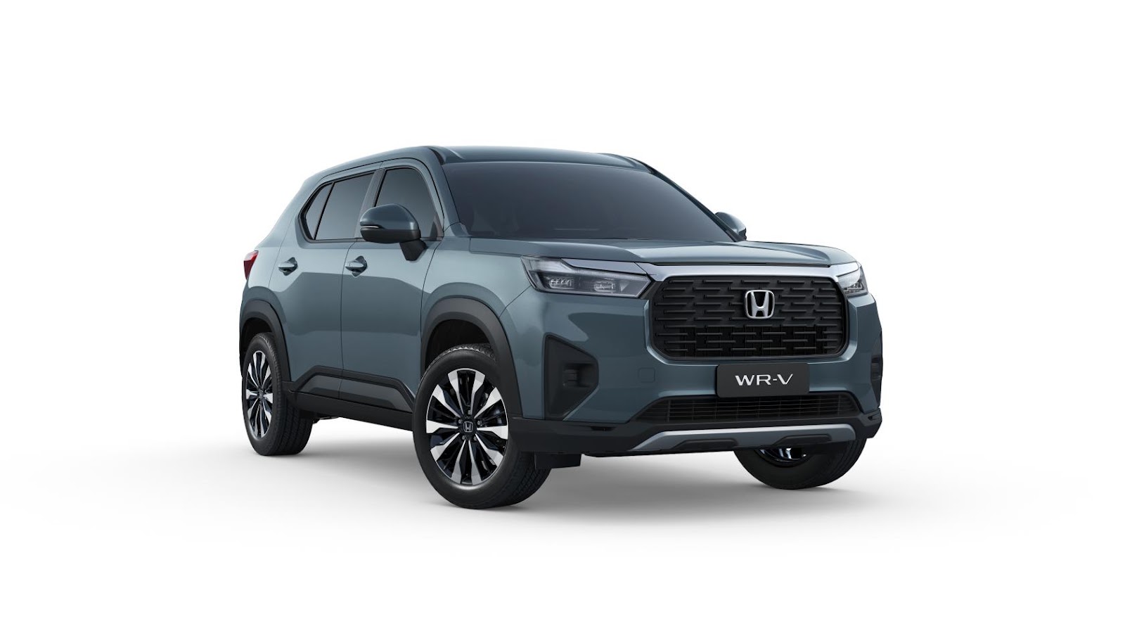 Honda WR-V azul em vista dianteira